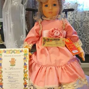 Lenci Felt italian made doll. 18" tall
